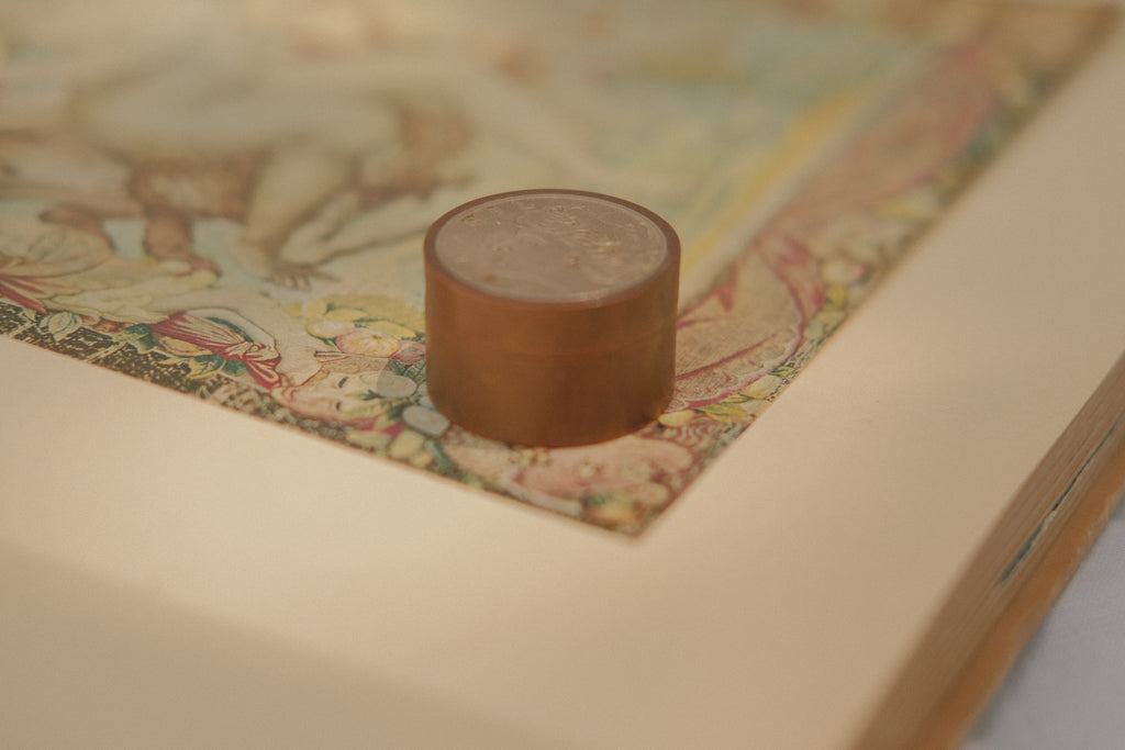 Brazilian Coin Brass Pill Box