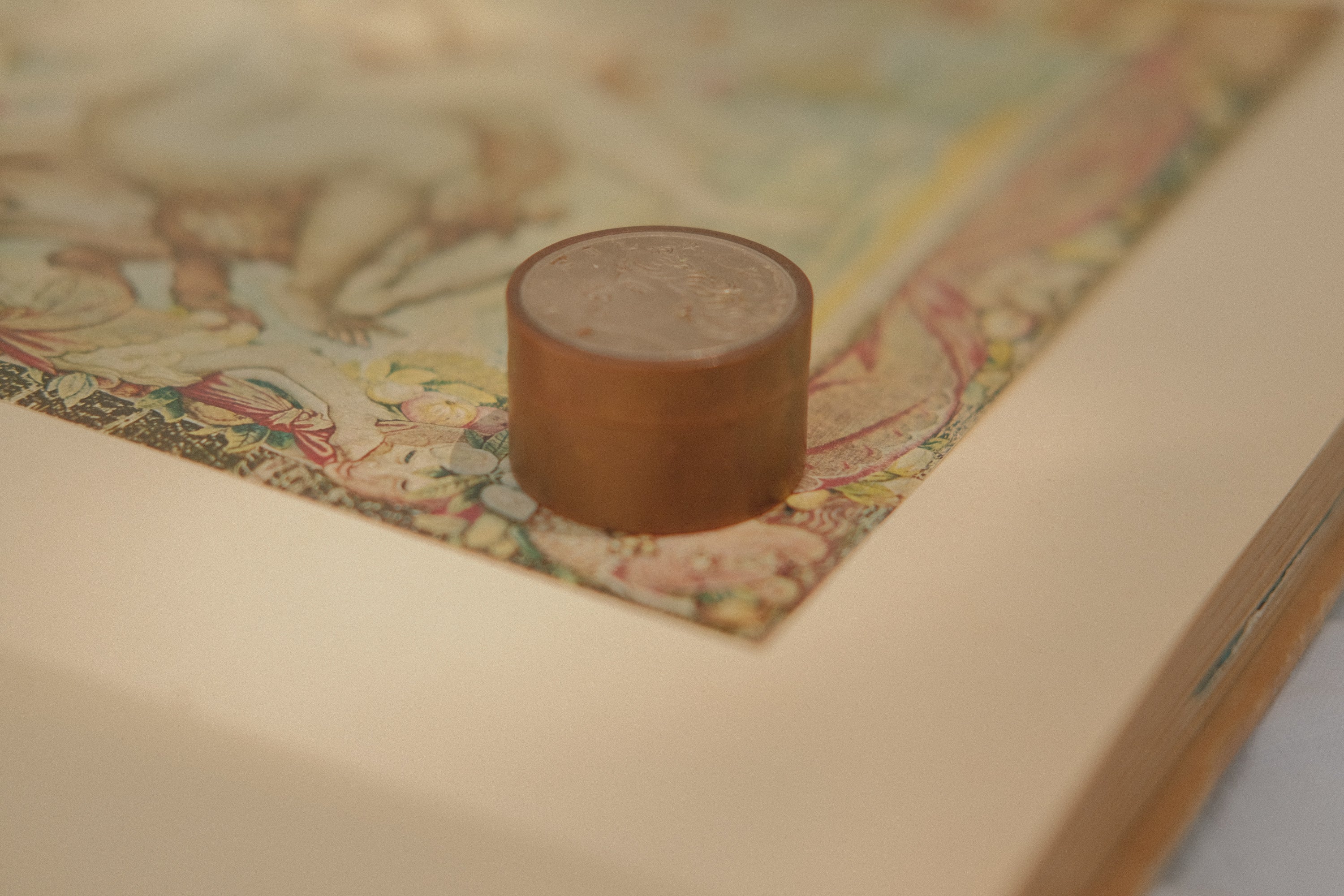Brazilian Coin Brass Pill Box