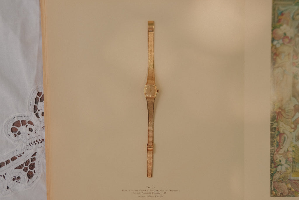 Gold Tone Timex Quartz Watch