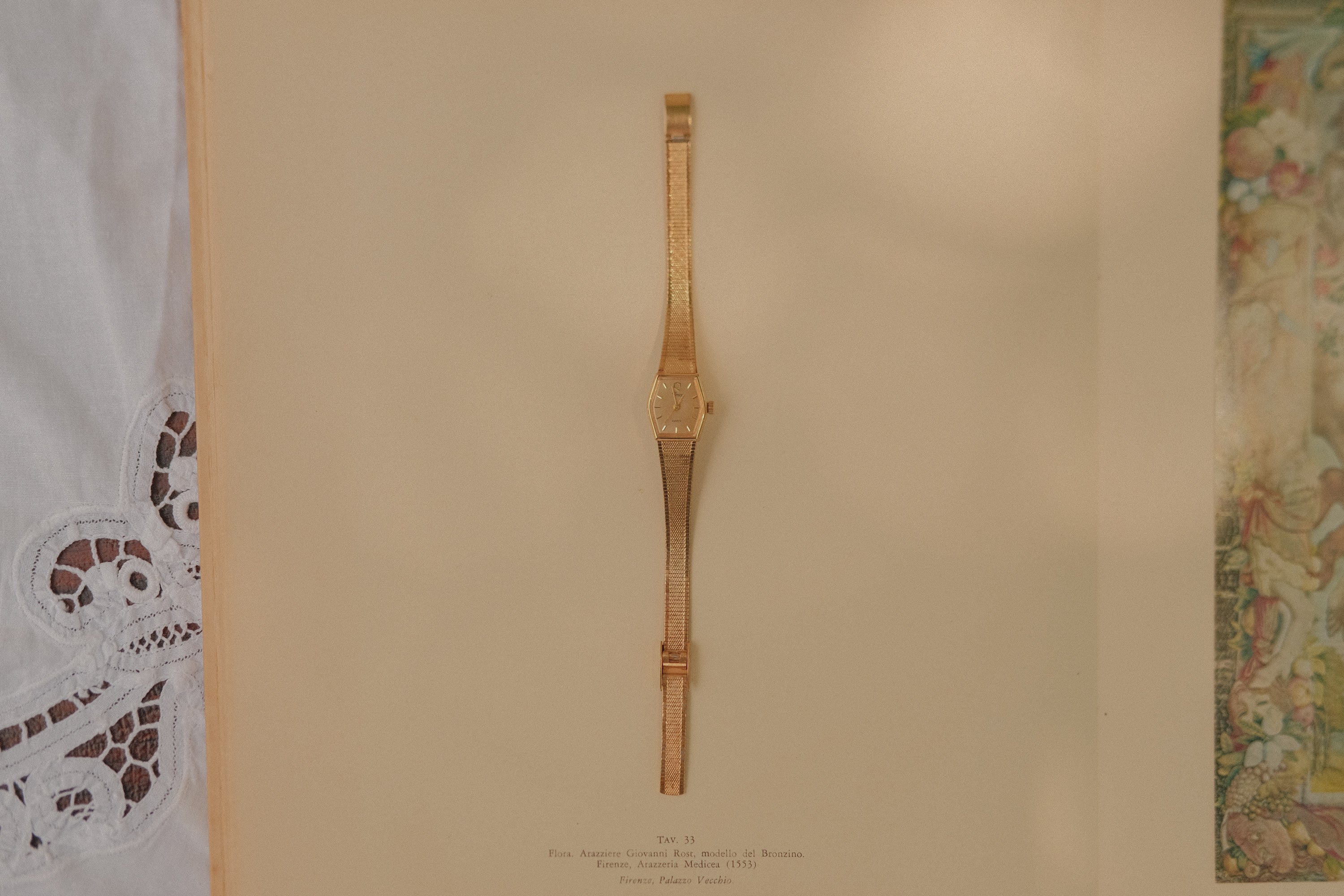 Gold Tone Timex Quartz Watch