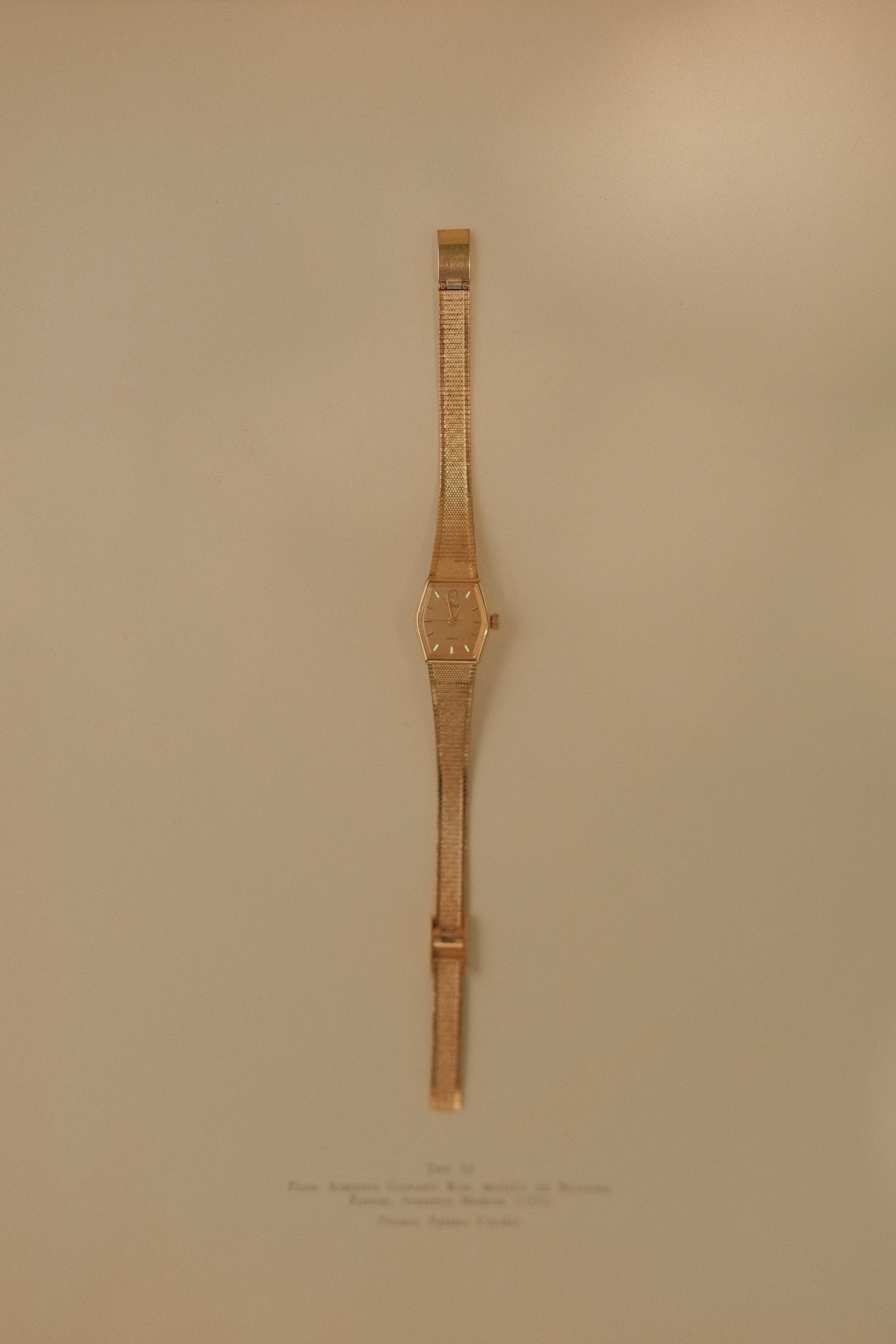 Gold Tone Timex Quartz Watch