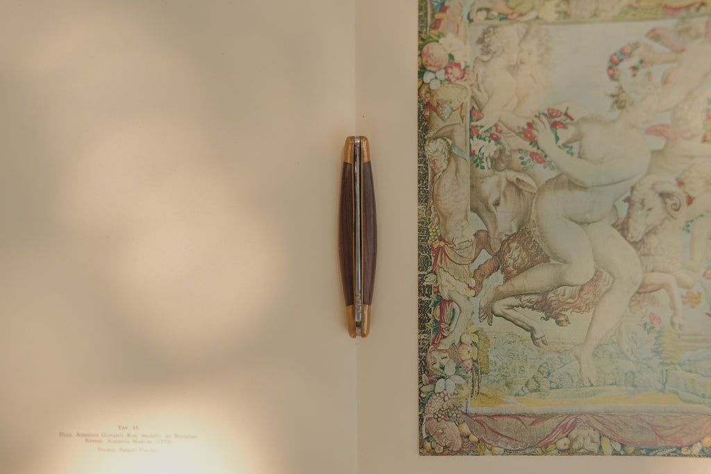 French Laguiole Knife w/ Romantic Engraving