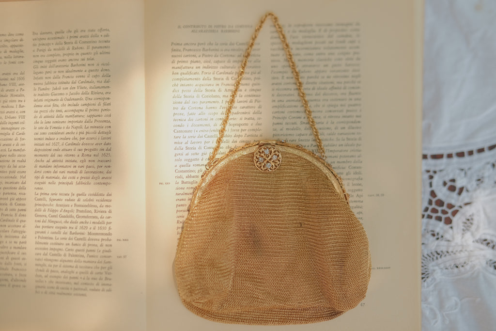 1940's German Mesh Evening Bag