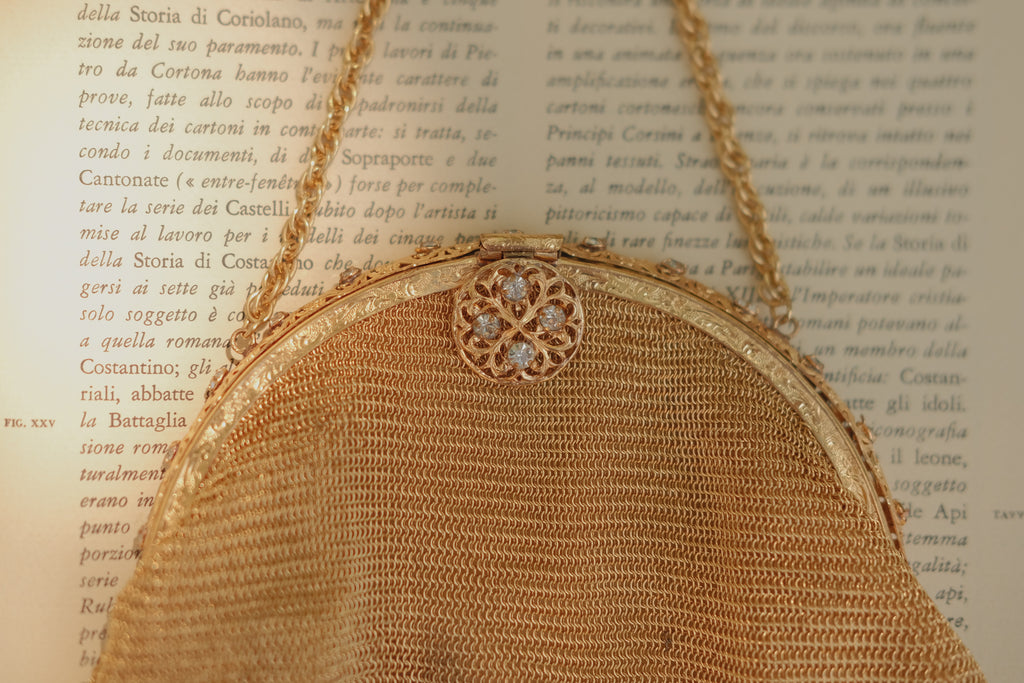 1940's German Mesh Evening Bag
