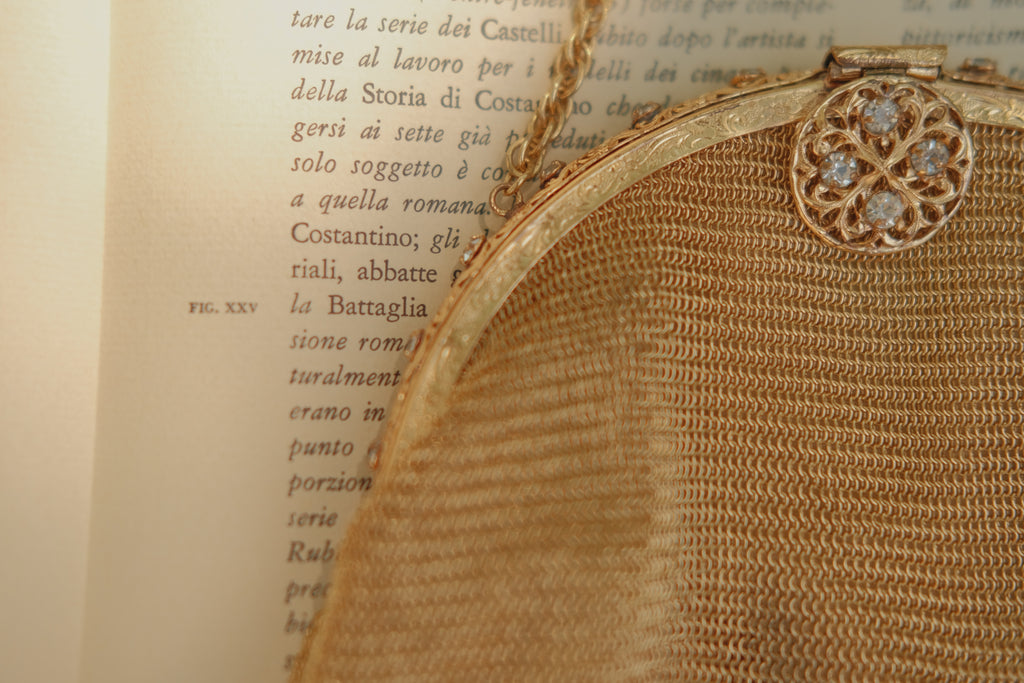 1940's German Mesh Evening Bag