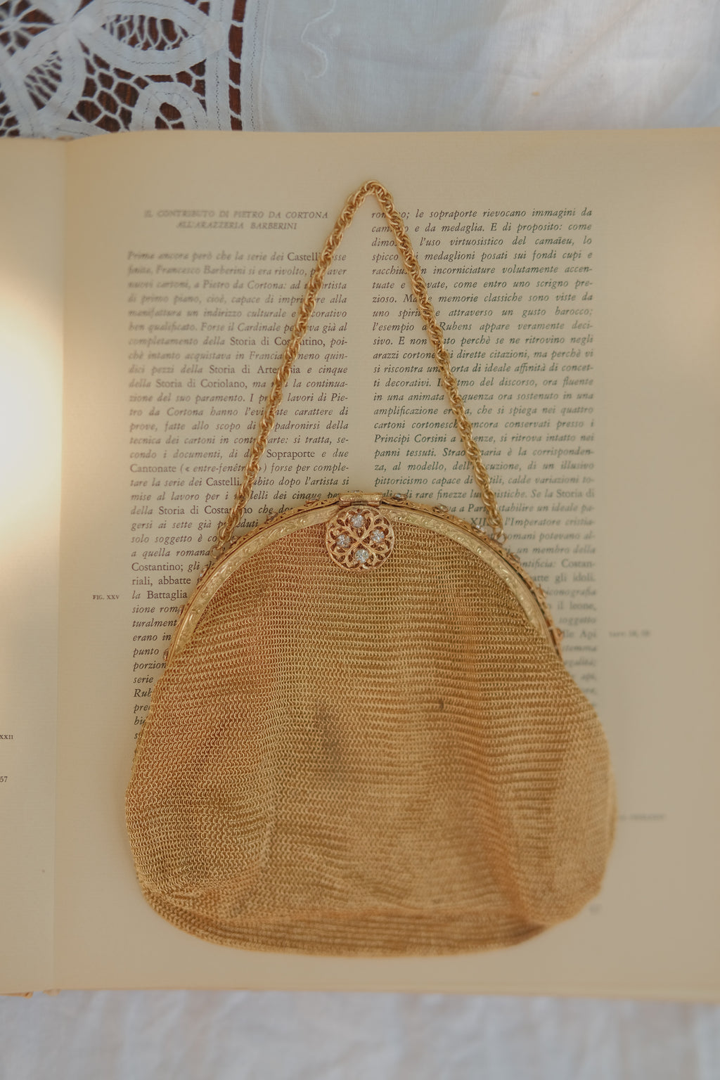 1940's German Mesh Evening Bag