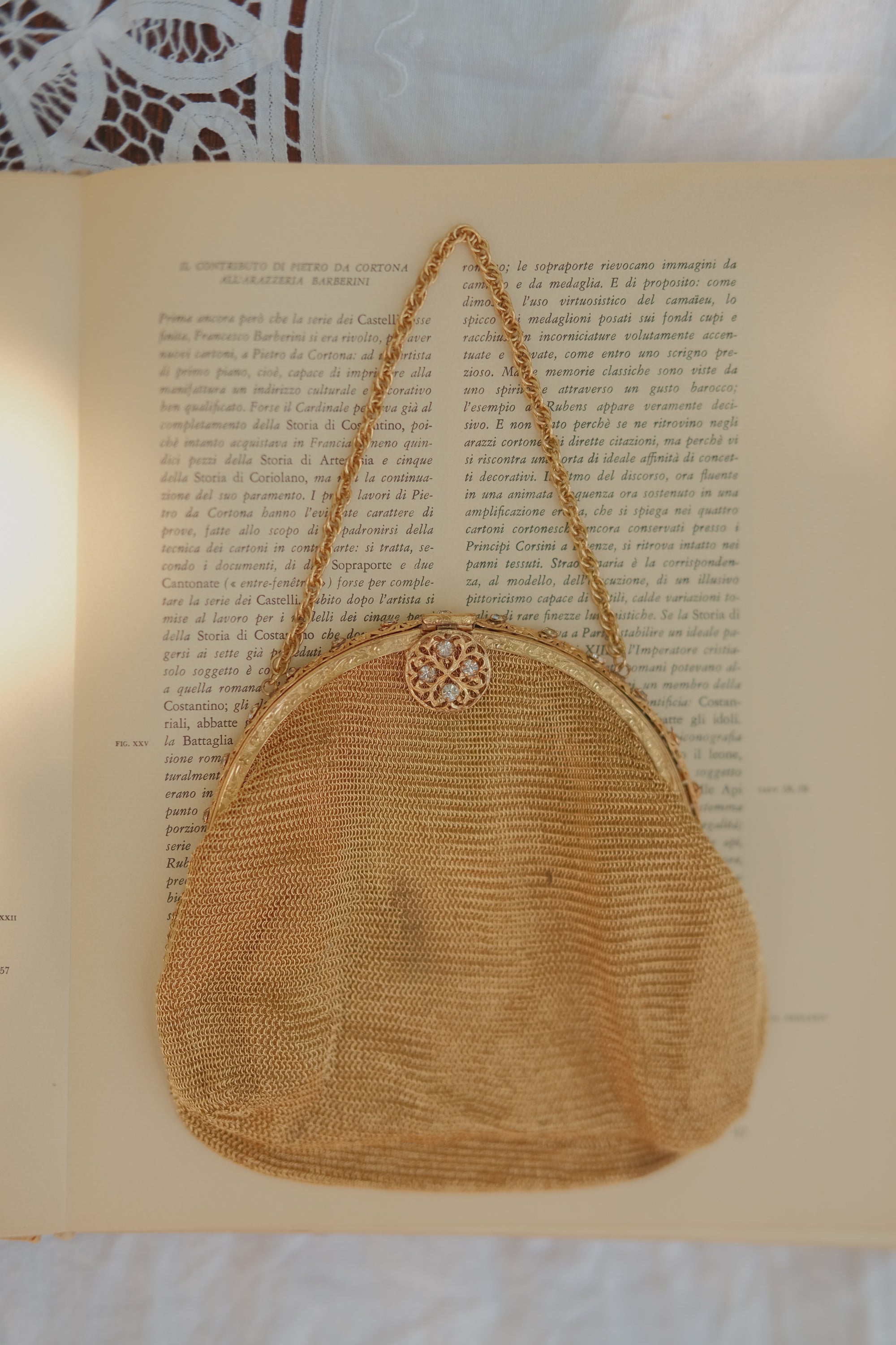 1940's German Mesh Evening Bag