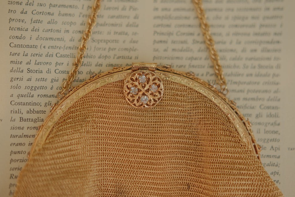 1940's German Mesh Evening Bag