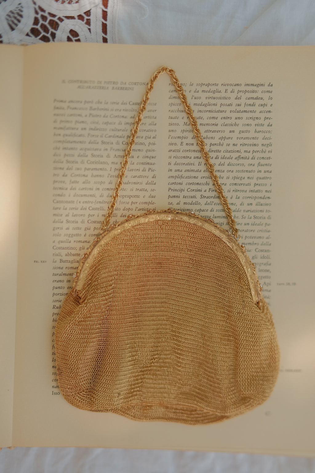 1940's German Mesh Evening Bag