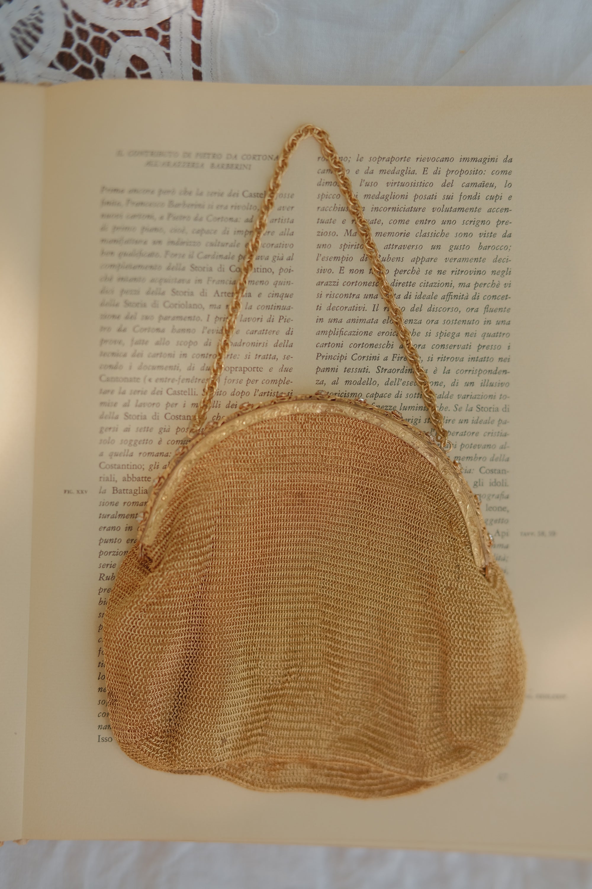 1940's German Mesh Evening Bag