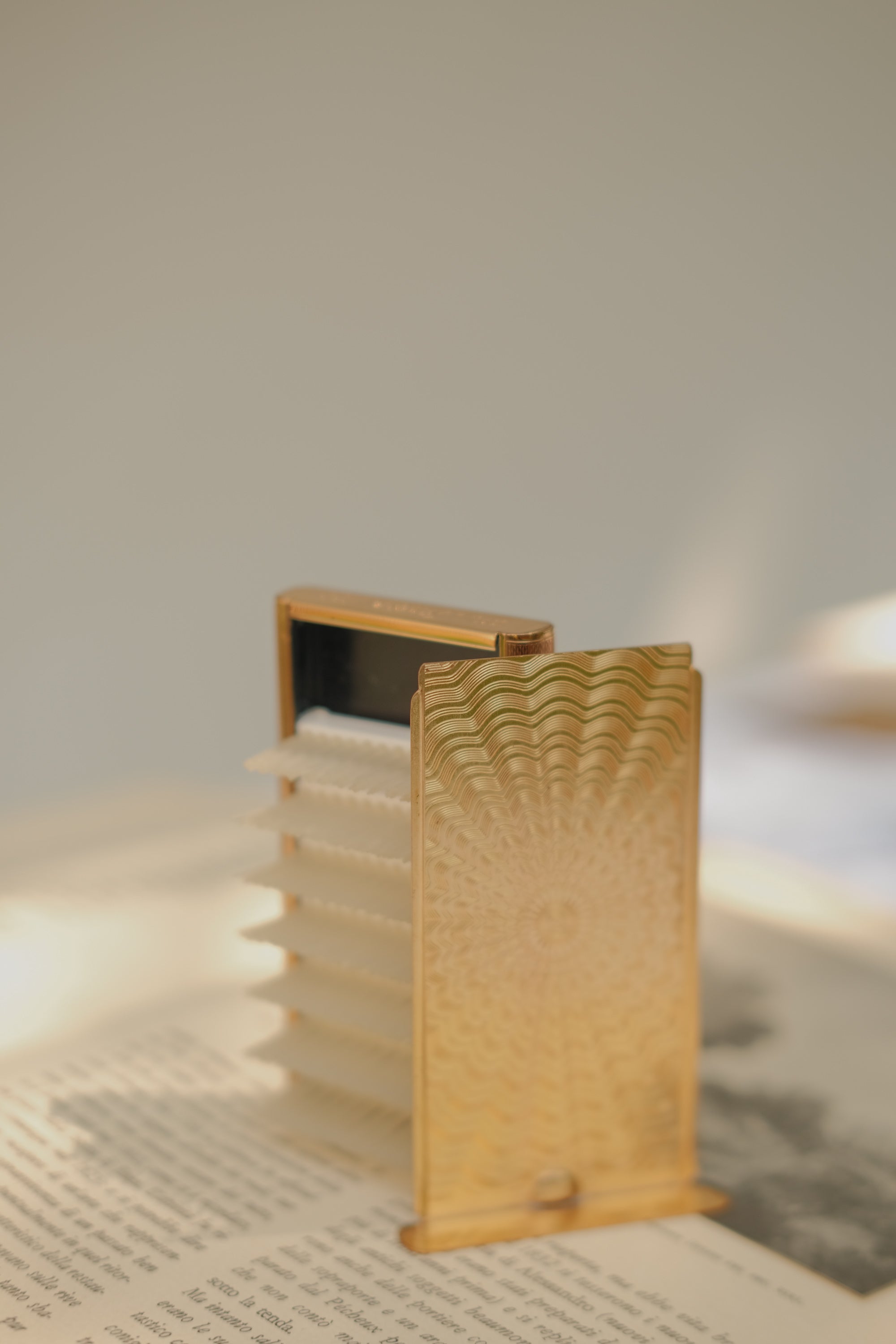 Stratton Floral Travel Brush