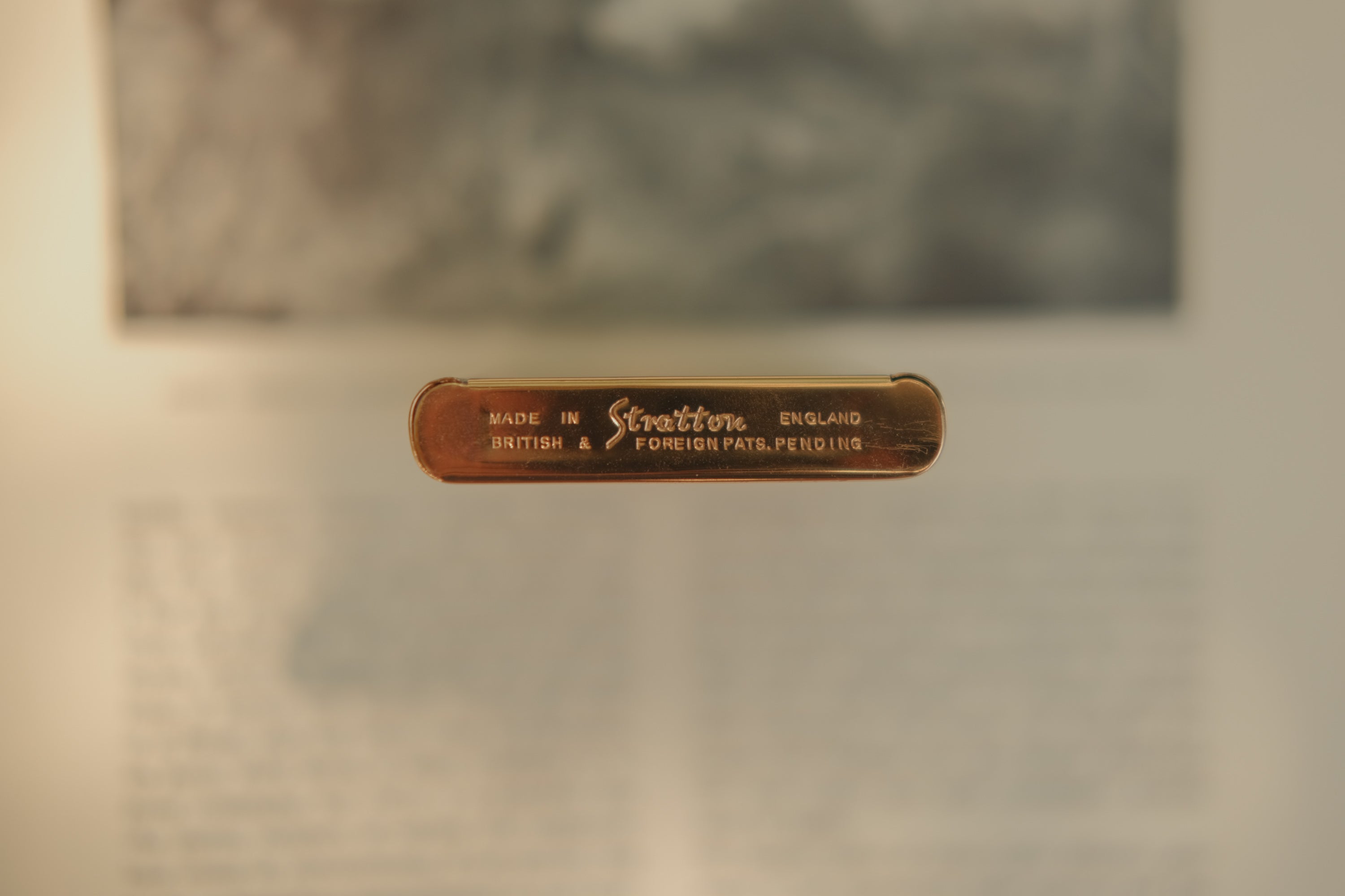 Stratton Floral Travel Brush