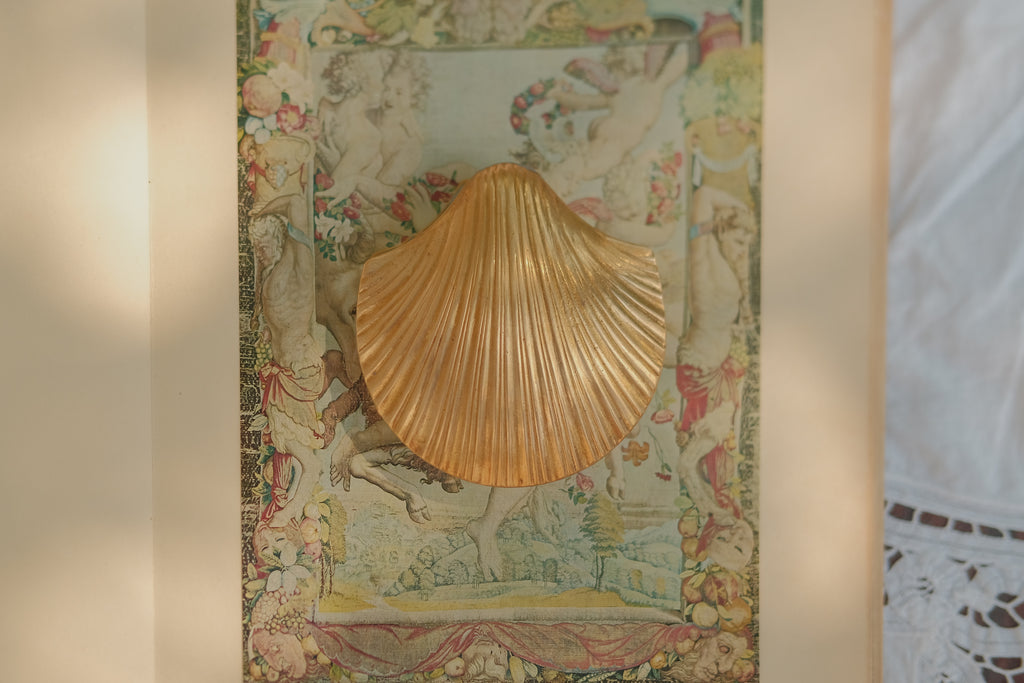 Brass Shell Trinket Box