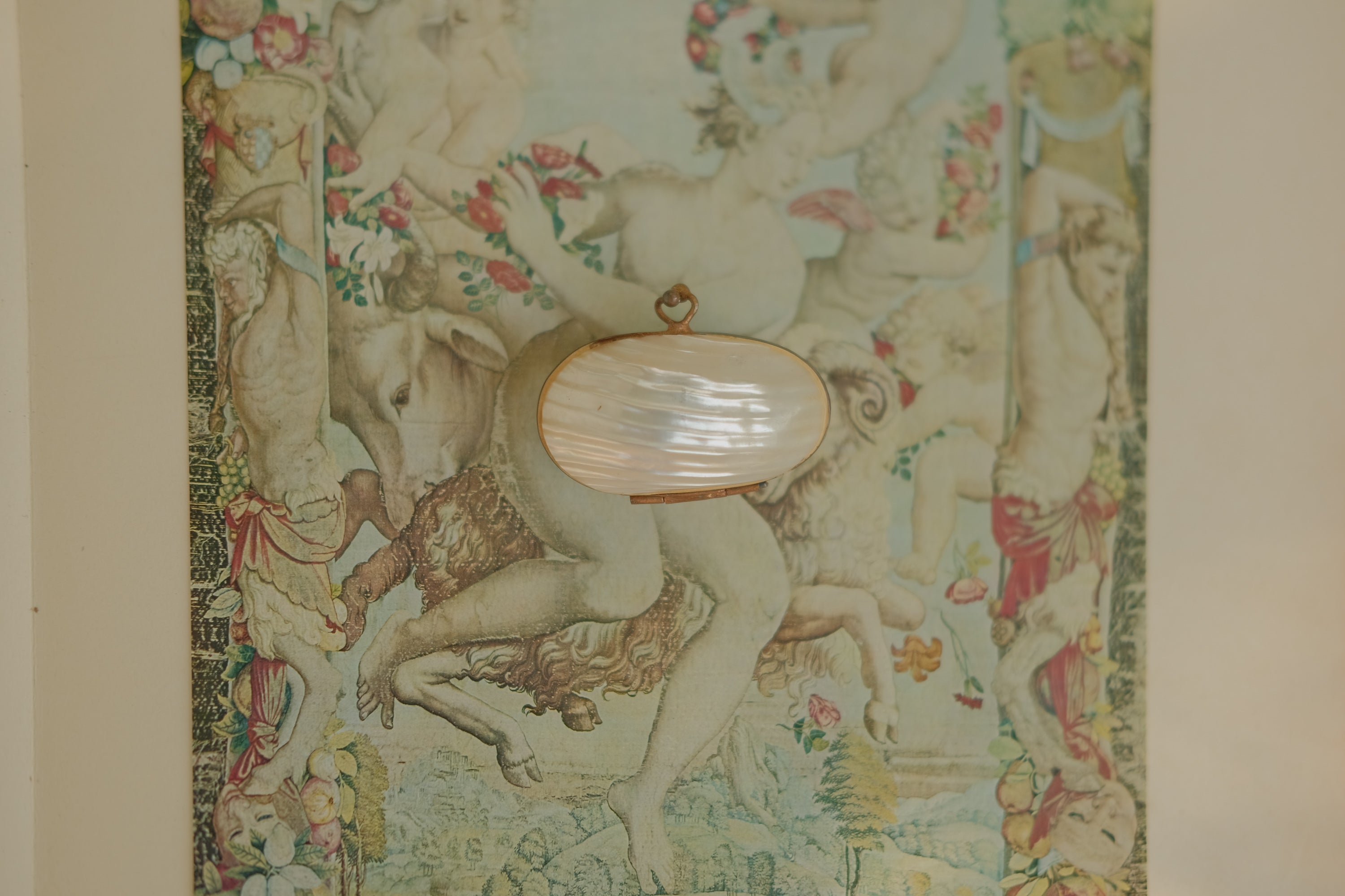 Abalone Mother of Pearl Pill Box