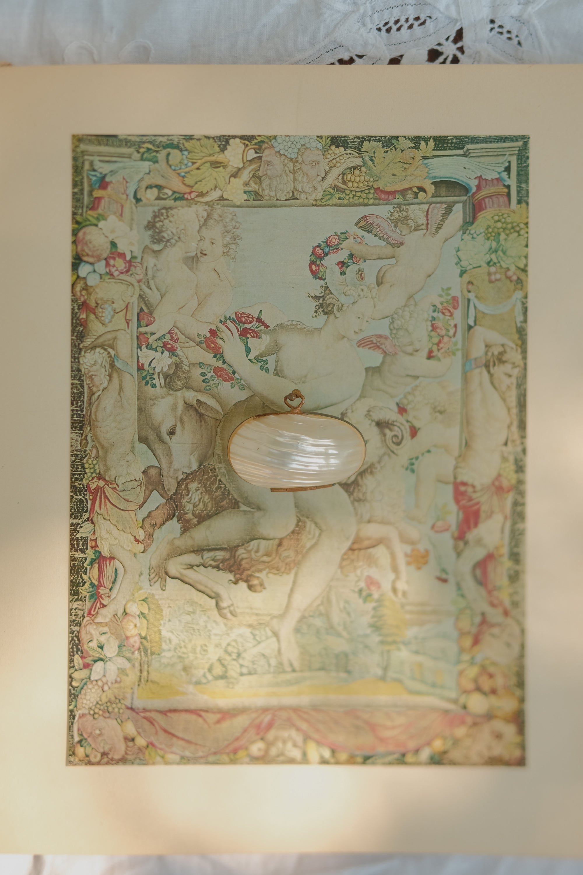 Abalone Mother of Pearl Pill Box