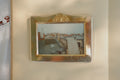 Vintage Silver Frame w/ Photo of French Rooftops