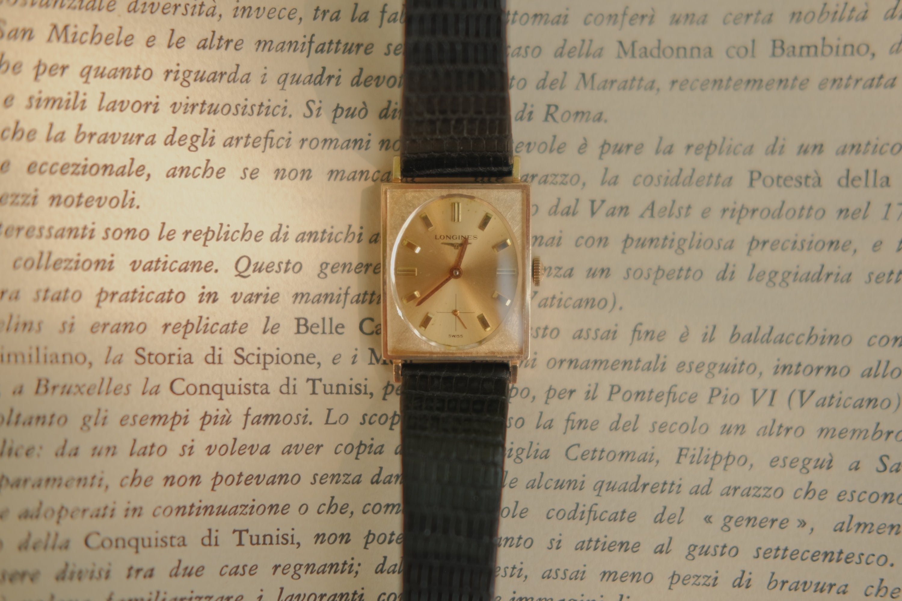 1969 Longines 10K Gold Filled Tank