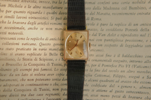 1969 Longines 10K Gold Filled Tank