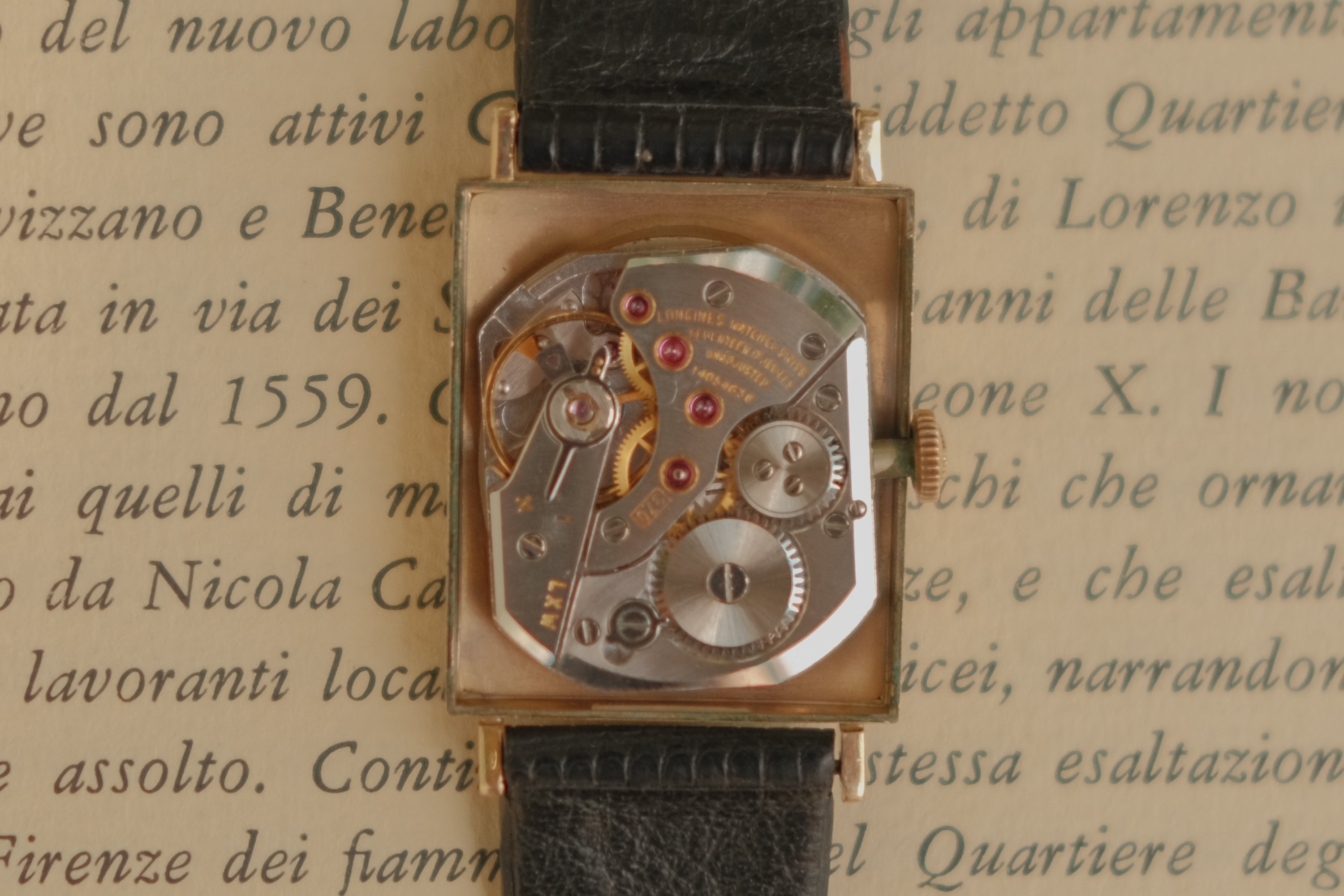 1969 Longines 10K Gold Filled Tank