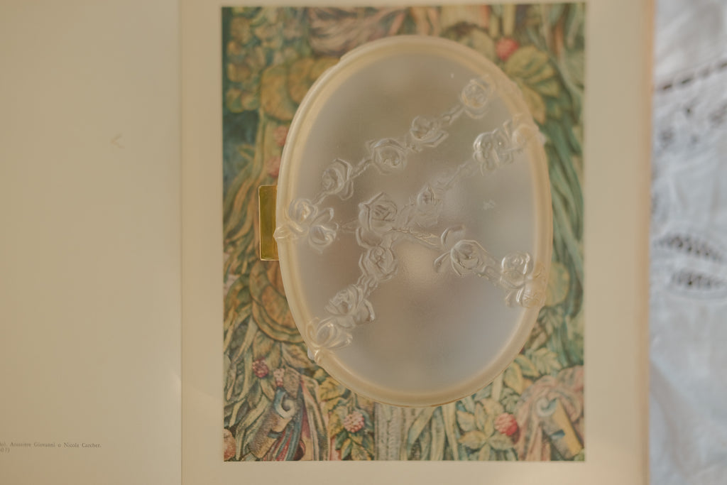 Lalique Coppelia Frosted Jewelry Box