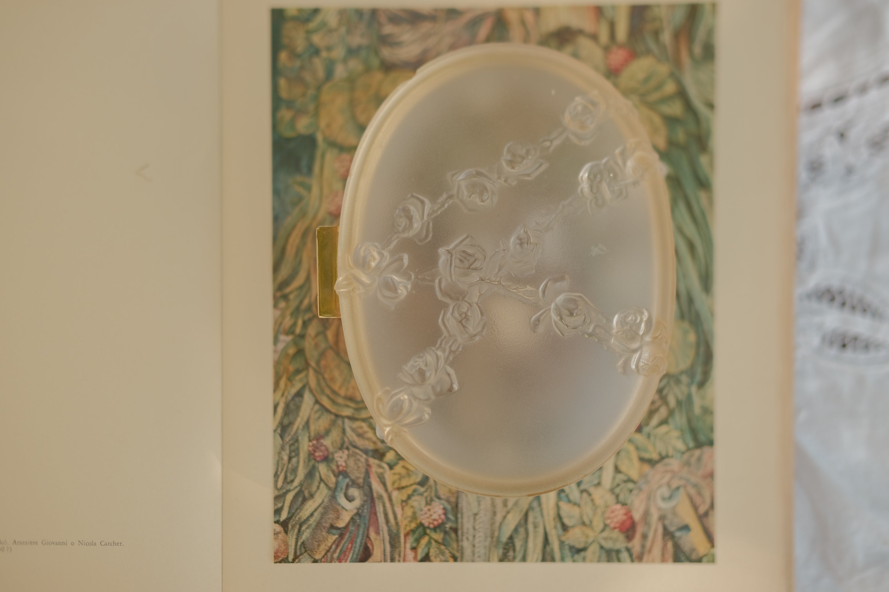 Lalique Coppelia Frosted Jewelry Box