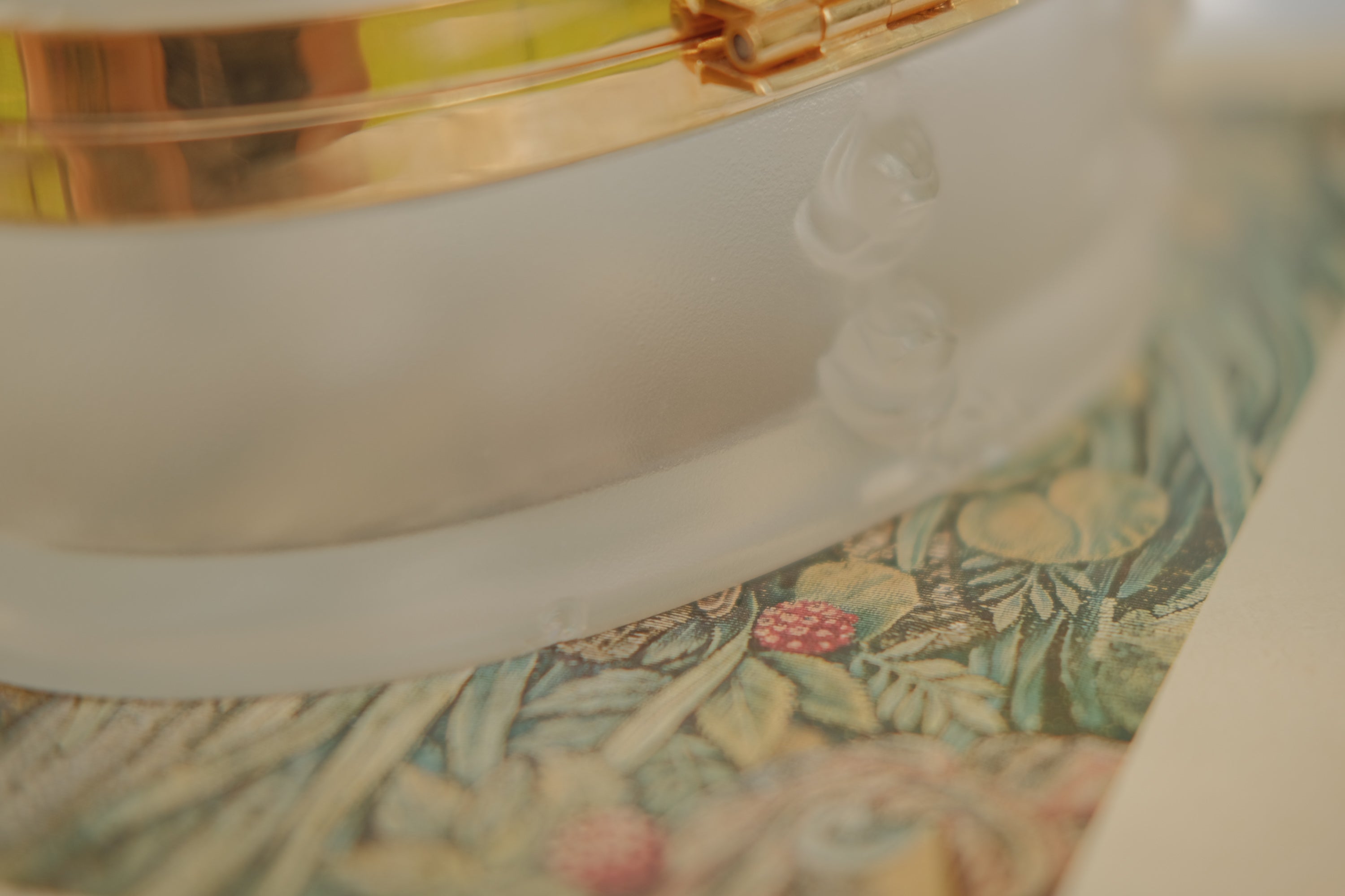 Lalique Coppelia Frosted Jewelry Box