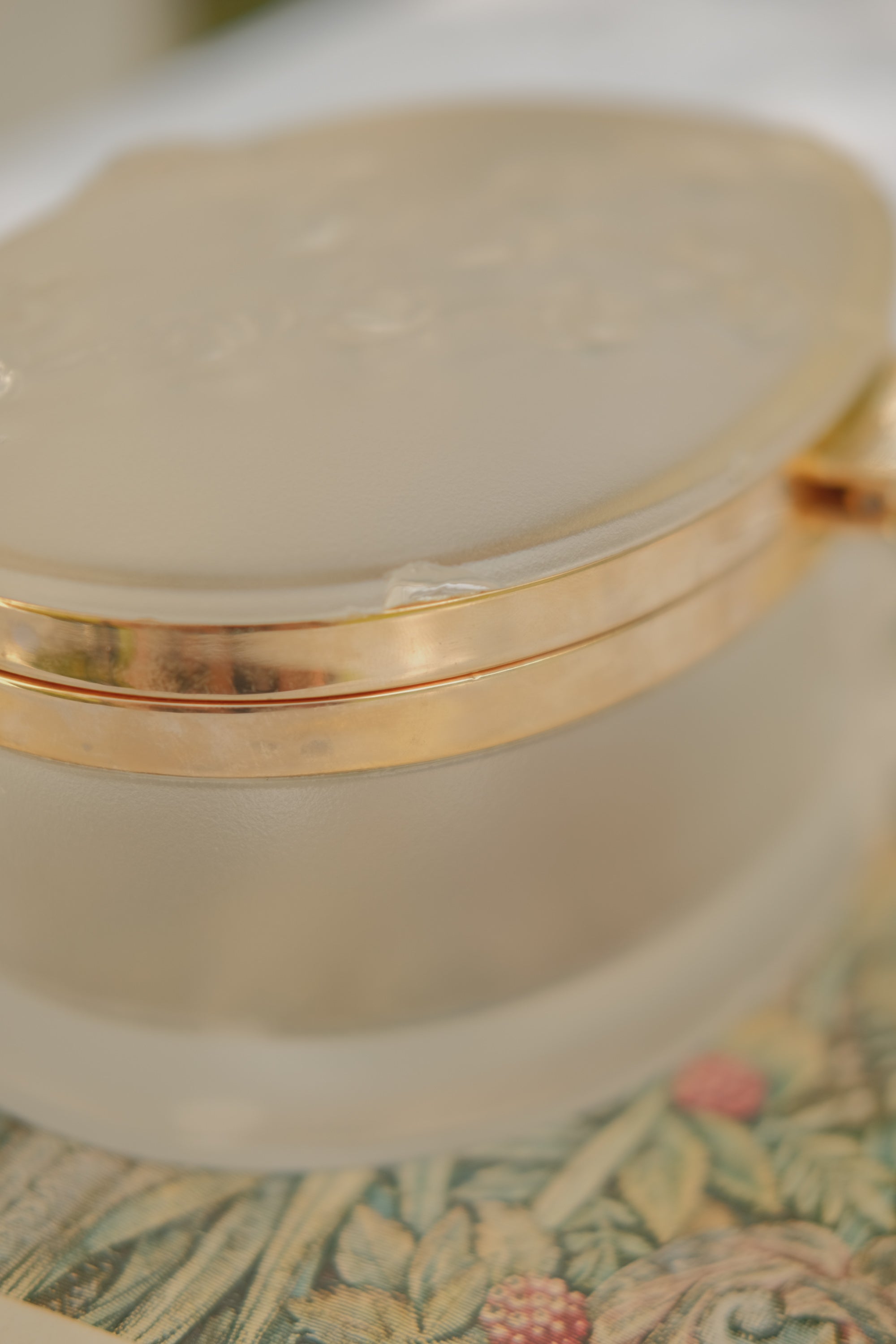 Lalique Coppelia Frosted Jewelry Box
