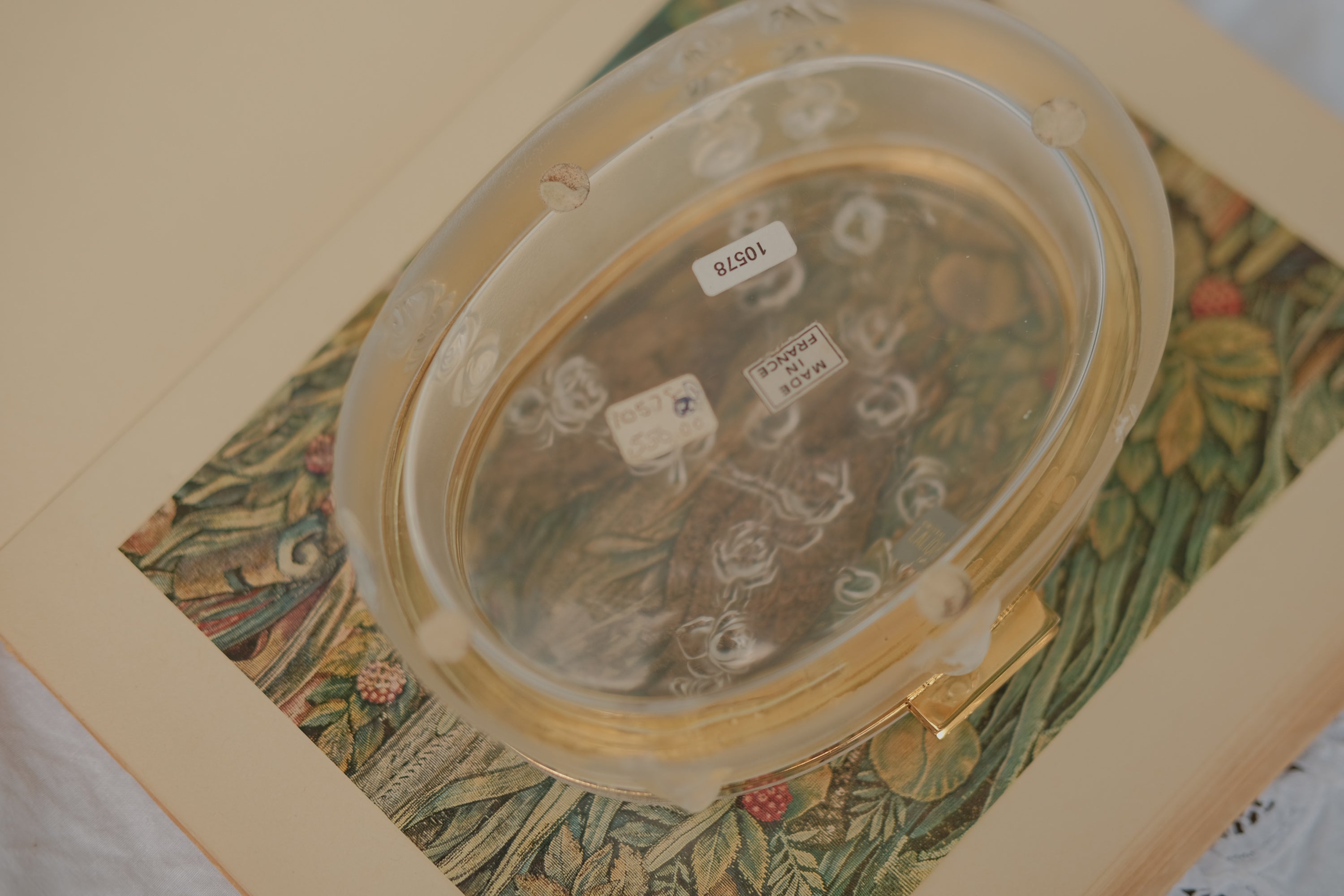Lalique Coppelia Frosted Jewelry Box