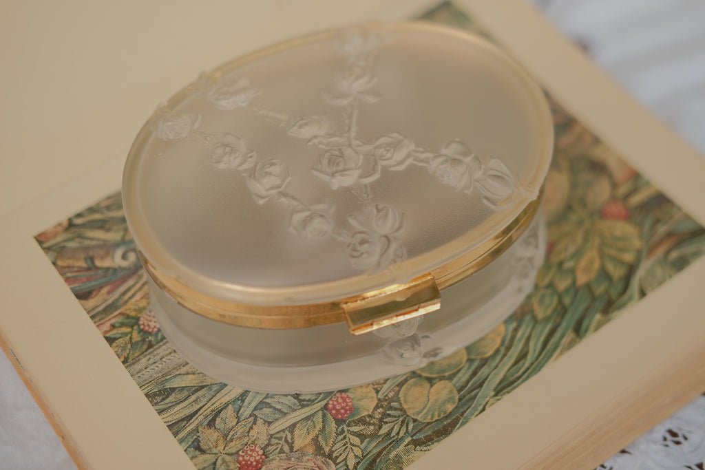 Lalique Coppelia Frosted Jewelry Box