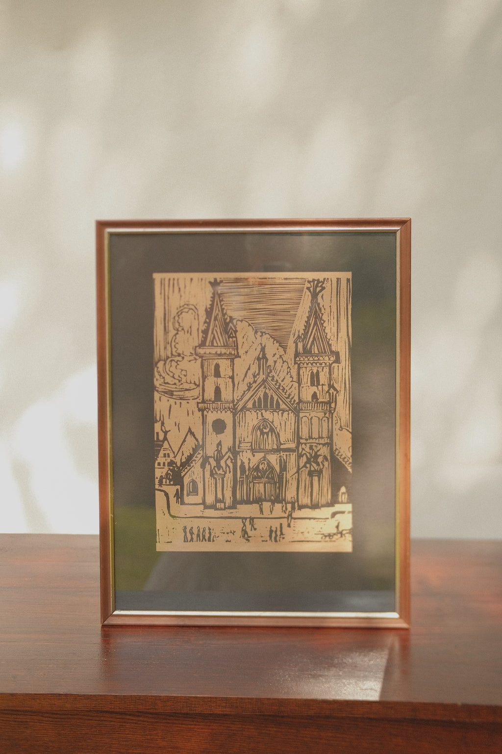 Vintage German Cathedral Print