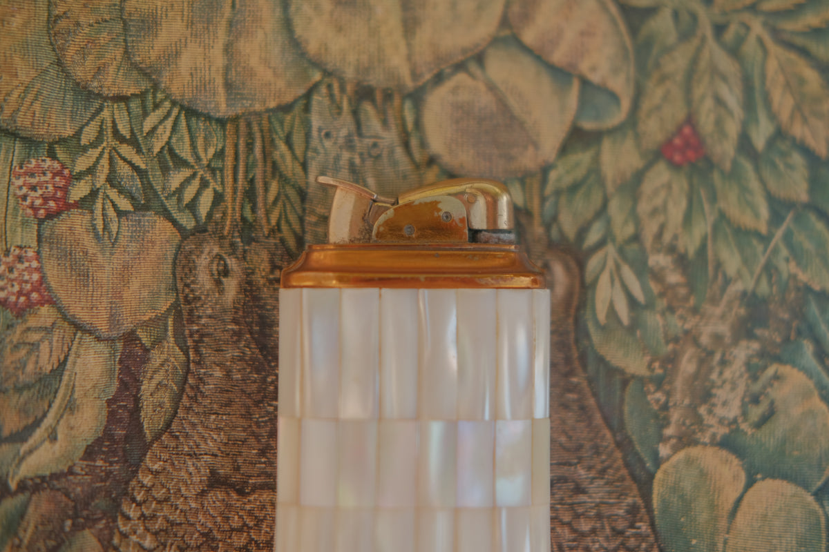 Coming Soon - 1950's Evans Mother of Pearl Table Lighter