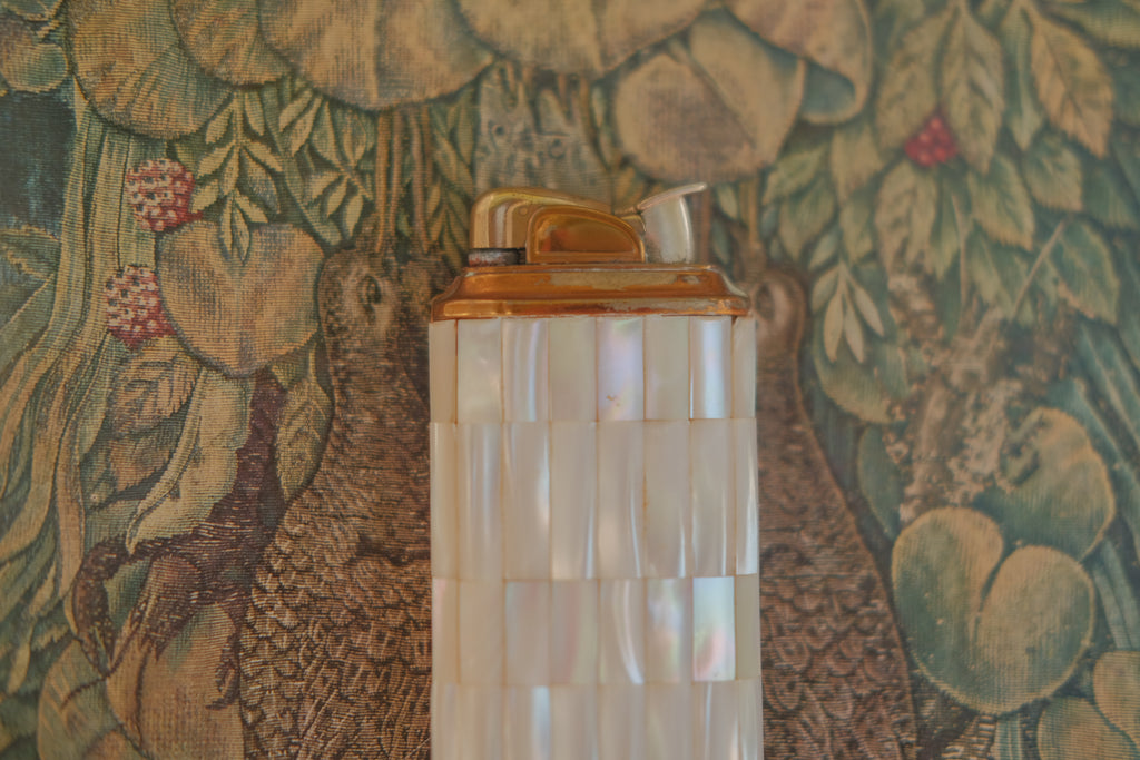 Coming Soon - 1950's Evans Mother of Pearl Table Lighter