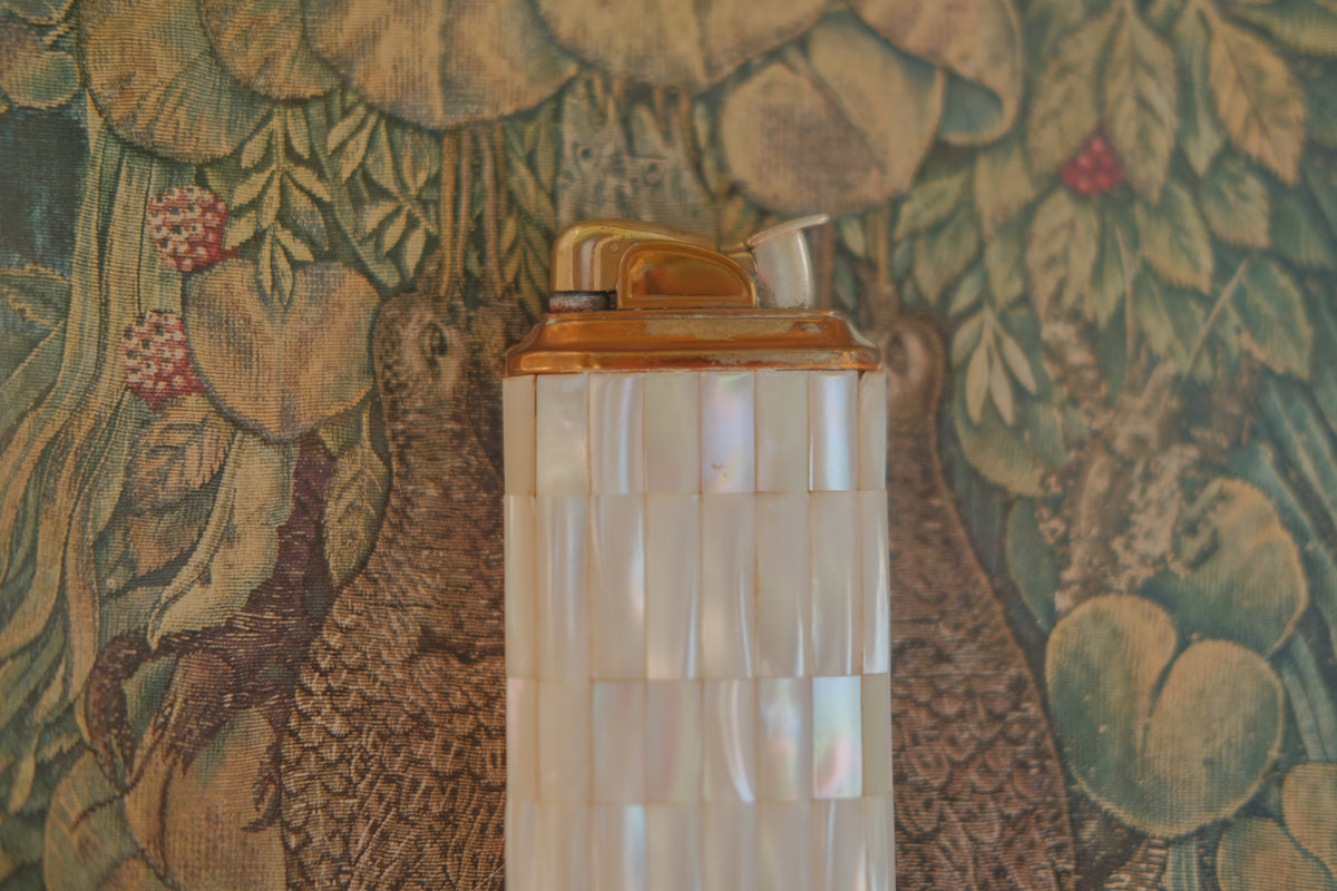 Coming Soon - 1950's Evans Mother of Pearl Table Lighter