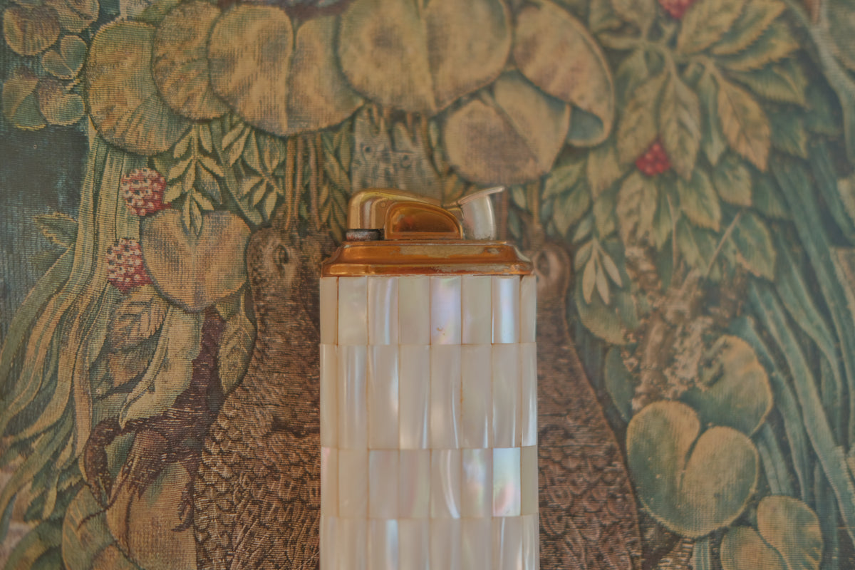 Coming Soon - 1950's Evans Mother of Pearl Table Lighter