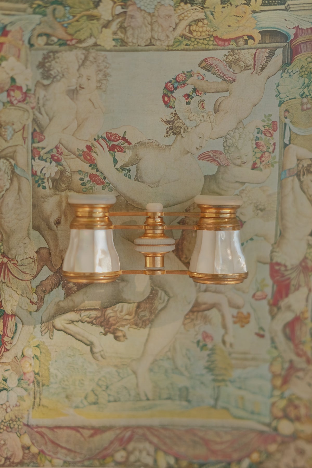 Mother of Pearl Opera Glasses