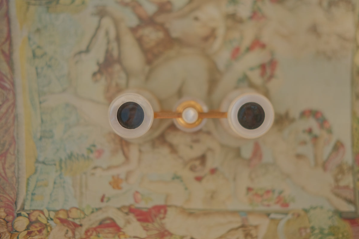Mother of Pearl Opera Glasses