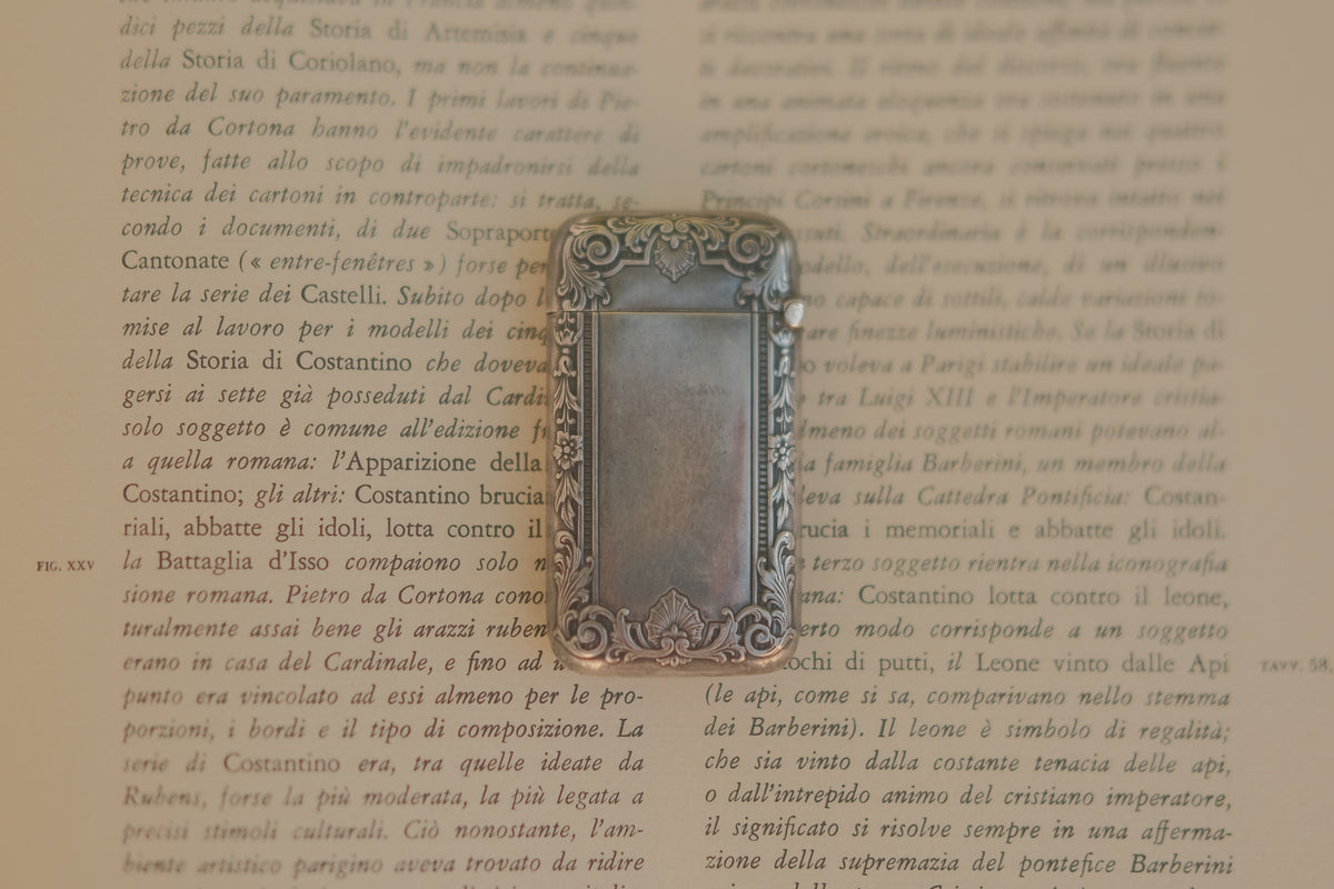 Sterling Silver Vesta Case