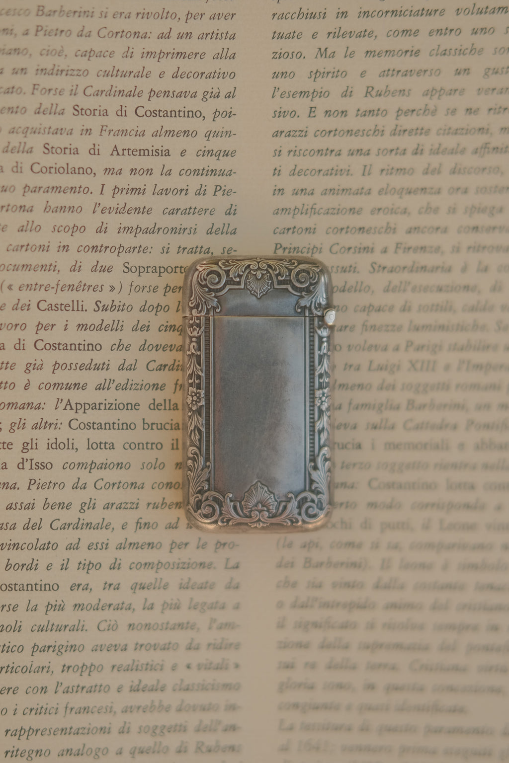 Sterling Silver Vesta Case