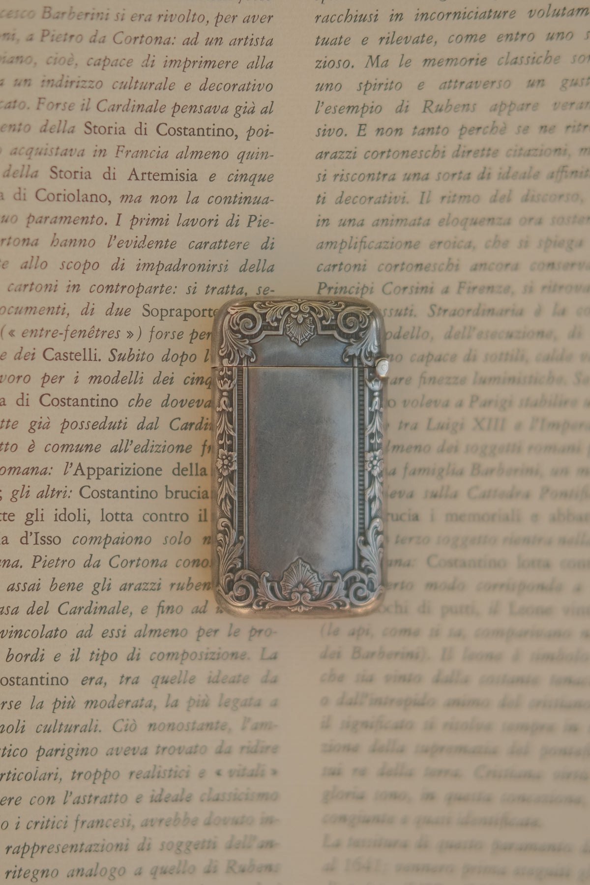 Sterling Silver Vesta Case