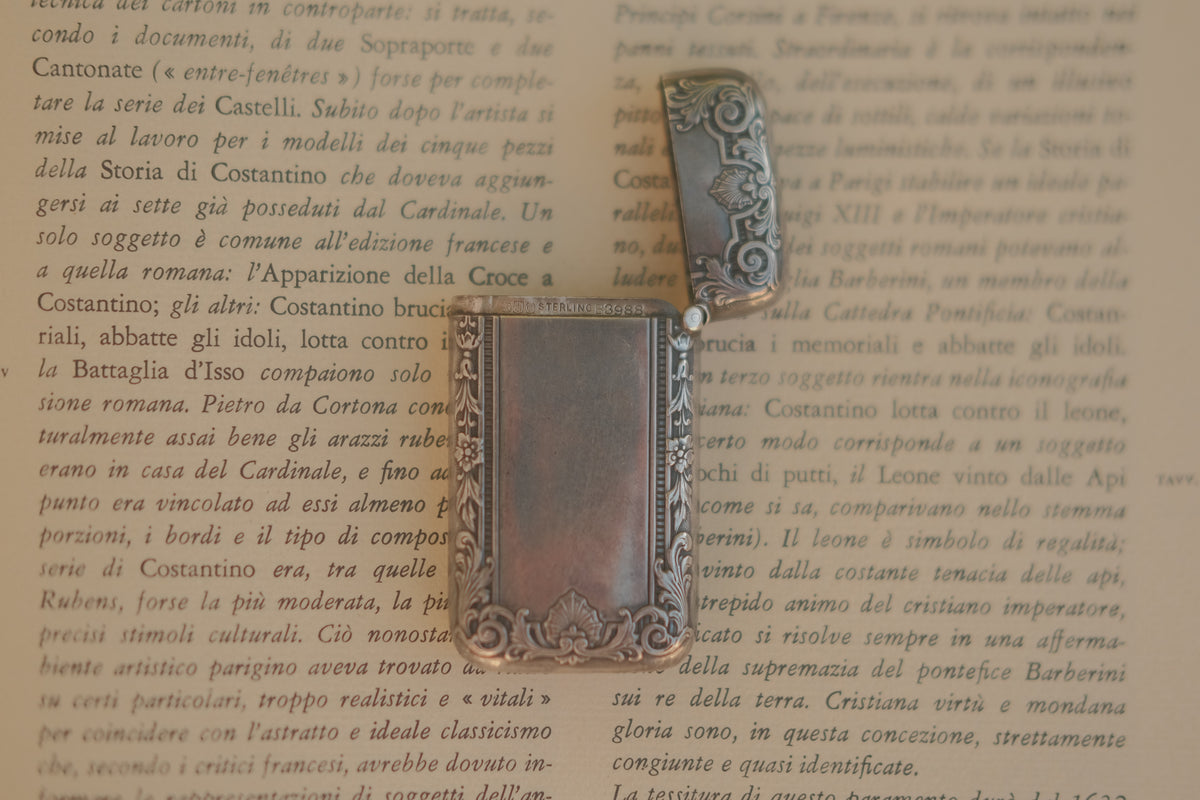 Sterling Silver Vesta Case