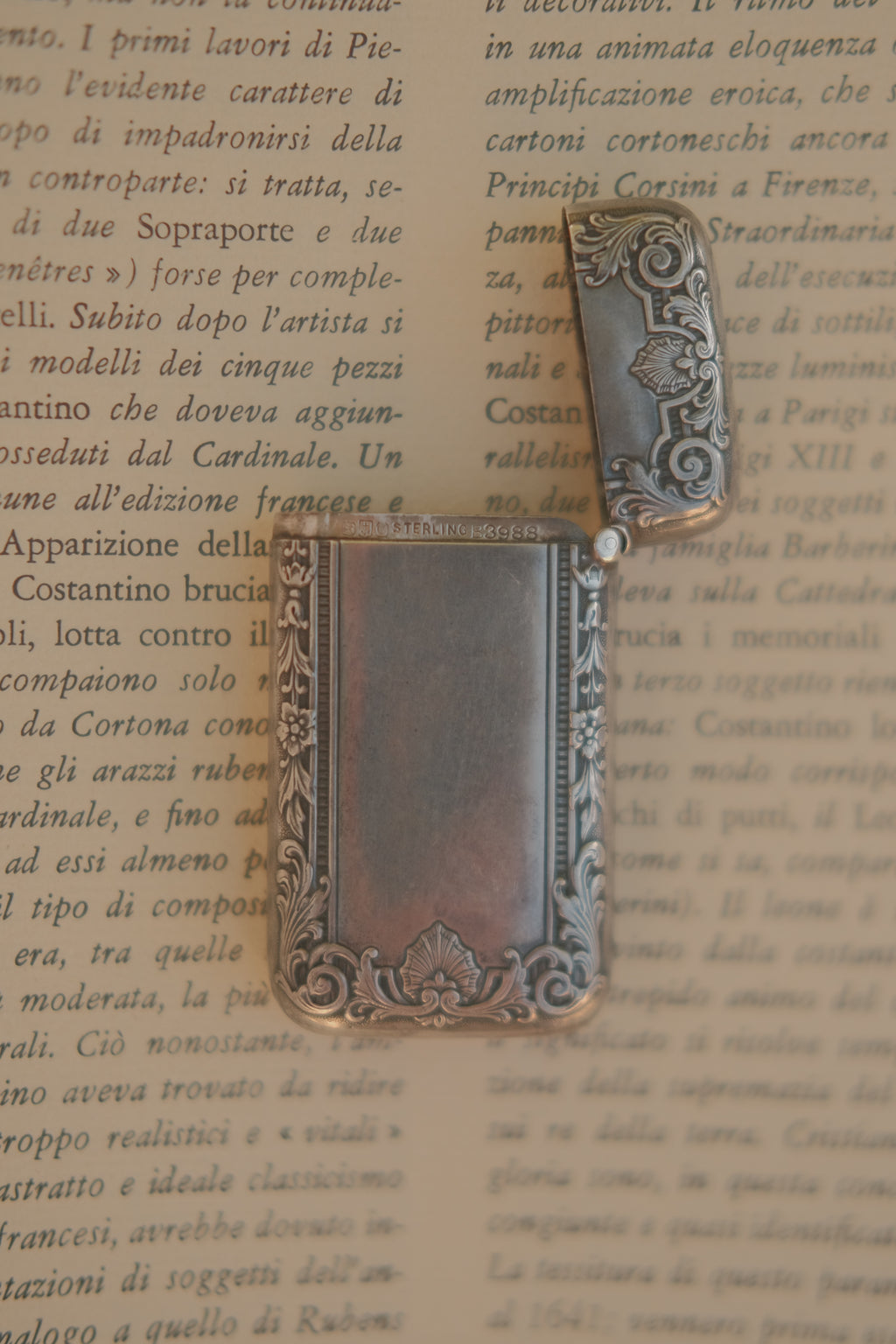 Sterling Silver Vesta Case