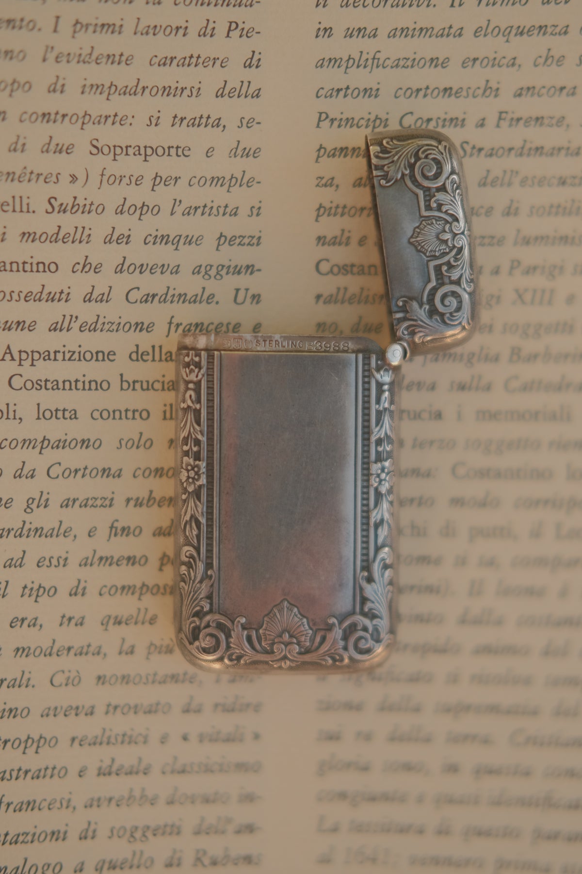 Sterling Silver Vesta Case