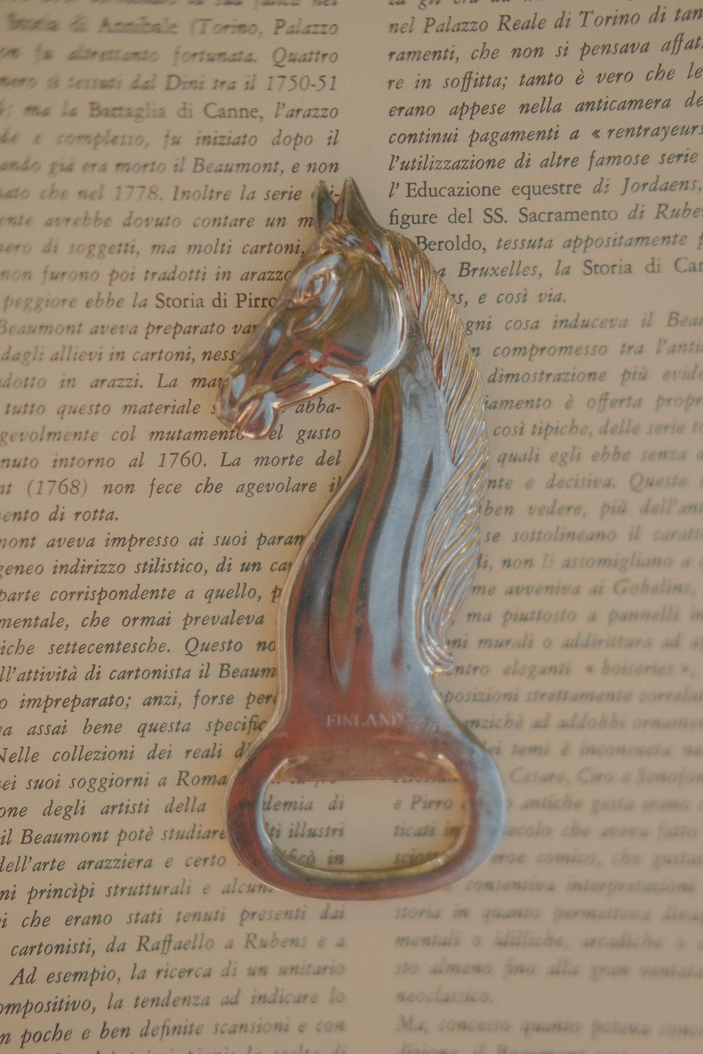 Silver Plated Horse Bottle Opener