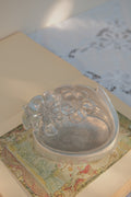 Sculptural Metal Floral Dish