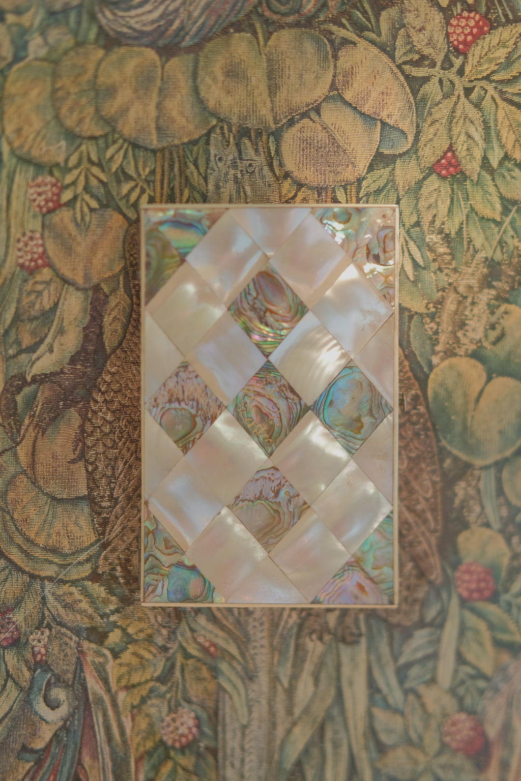 Mother of Pearl & Abalone Calling Card Case