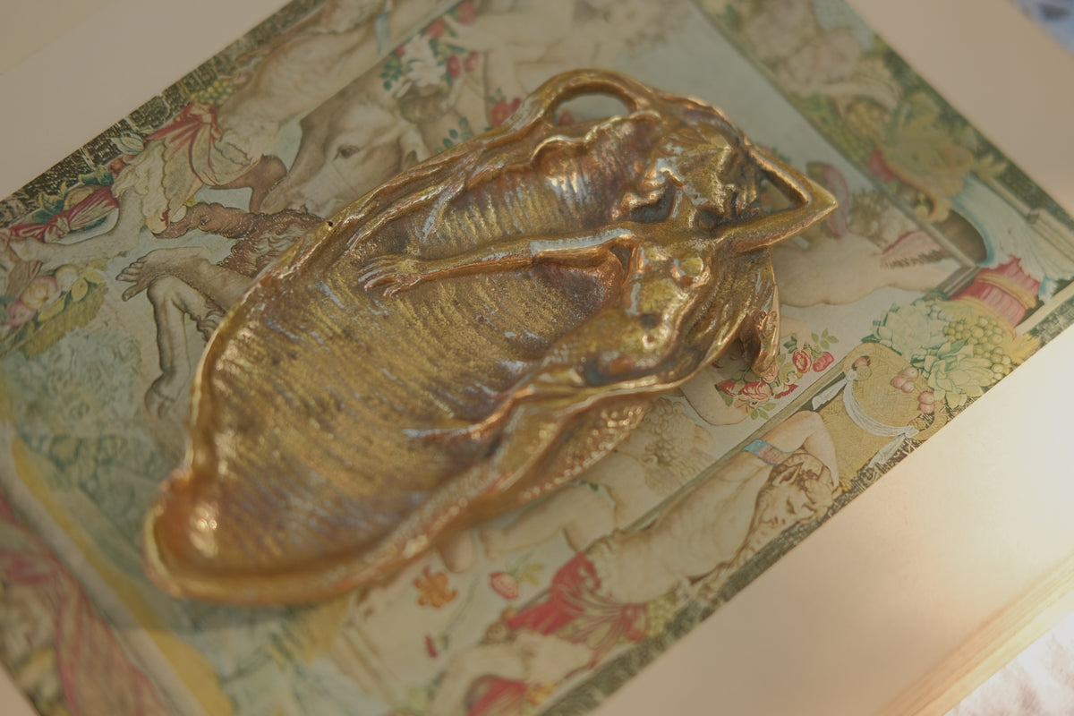 Brass Mermaid Tray