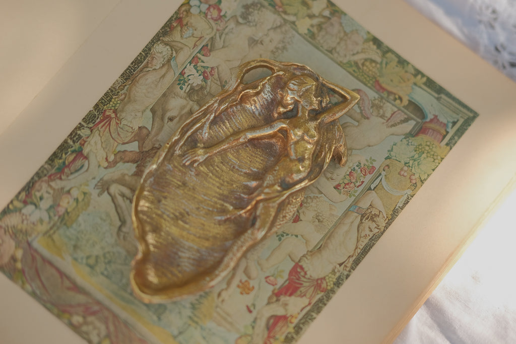 Brass Mermaid Tray
