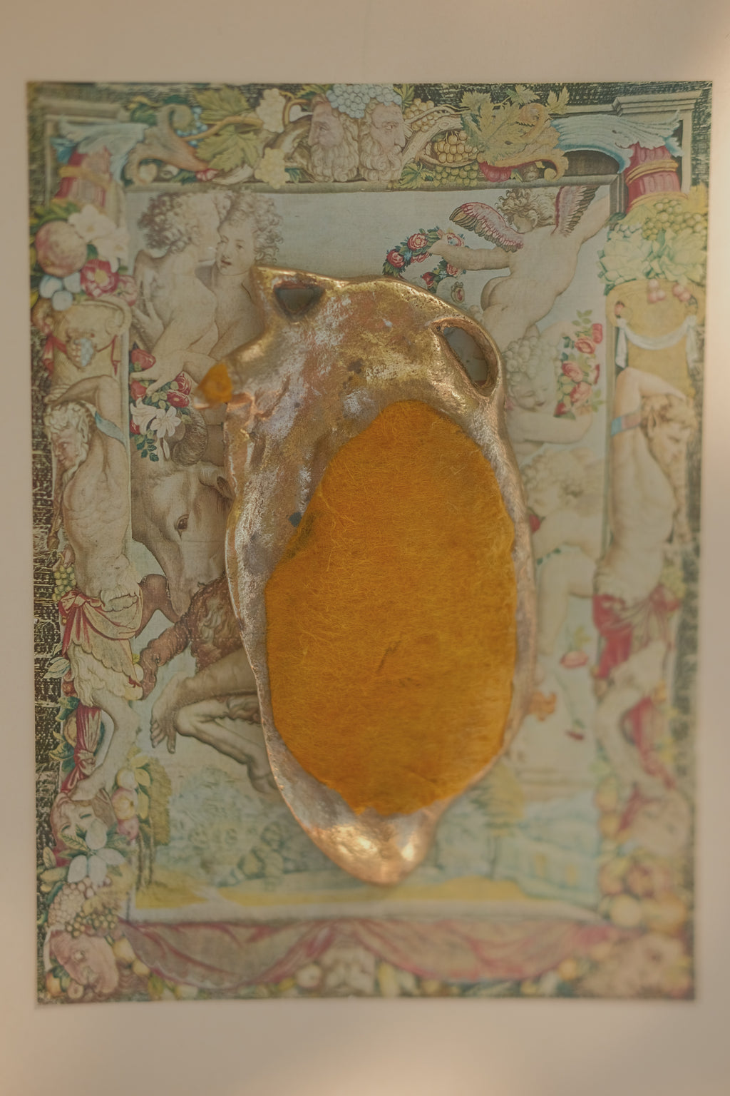 Brass Mermaid Tray