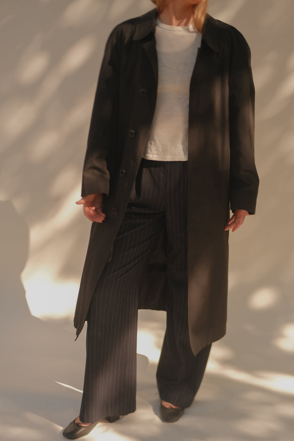 Christian Dior Monsieur Black Trench Coat
