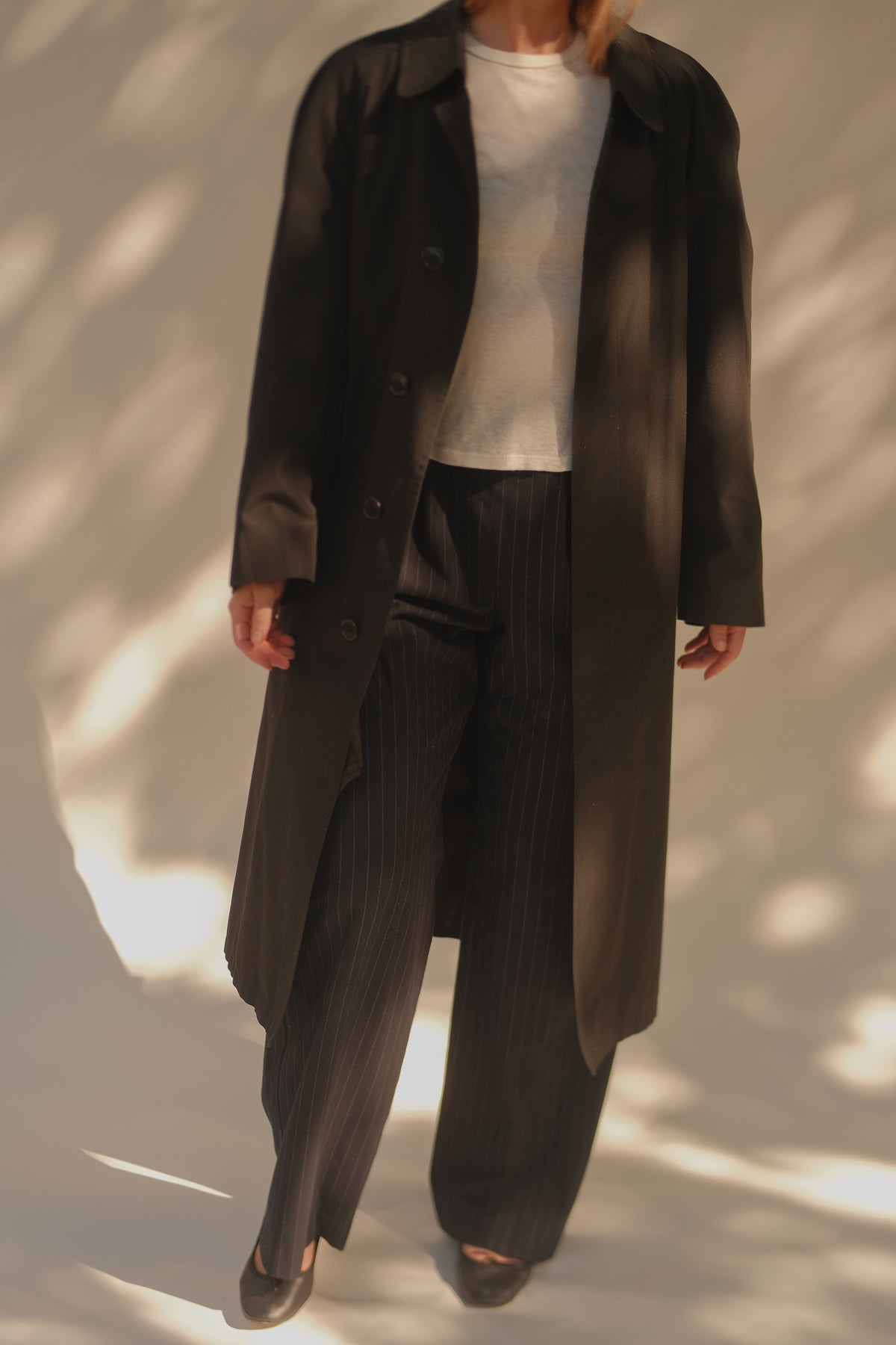 Christian Dior Monsieur Black Trench Coat